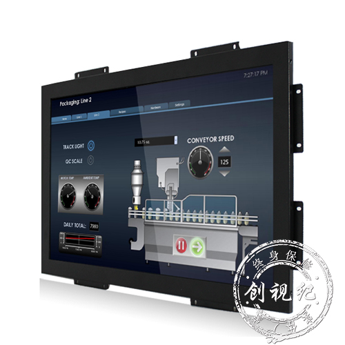 19寸工業(yè)級嵌入式安裝顯示器 工業(yè)設備專(zhuān)用顯示裝置